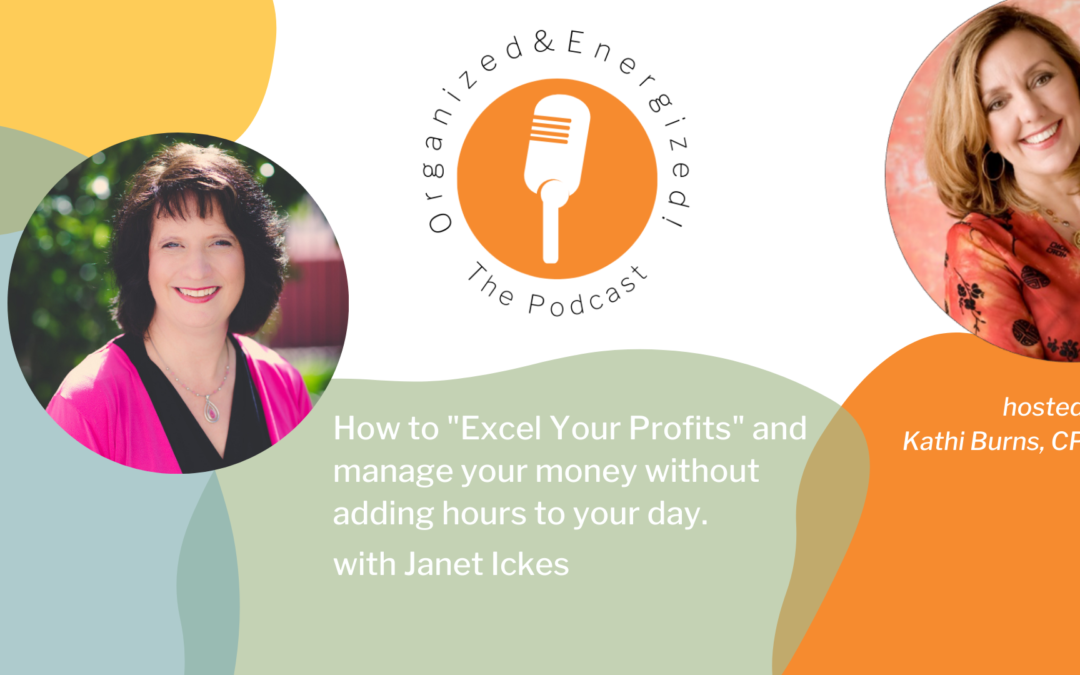 How to “Excel Your Profits” and manage your money without adding hours to your day with Janet Ickes