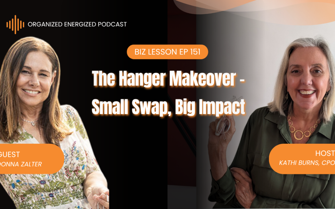 Real Estate Pro Donna Zalter AKA “The Hanger Lady” Brings: The Hanger Makeover – Small Swap, Big Impact with Donna Zalter